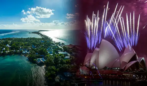 ¿Cuál es el primer y el último país del mundo en recibir el Año Nuevo 2026?