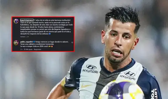 Pablo Ceppelini y su indirecta tras la salida de un jugador de Alianza Lima: “Mereces un lugar donde te valoren”