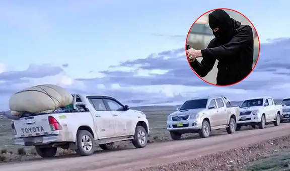 Puno: secuestran a rondero y conductores tras violento asalto en vía a zona minera