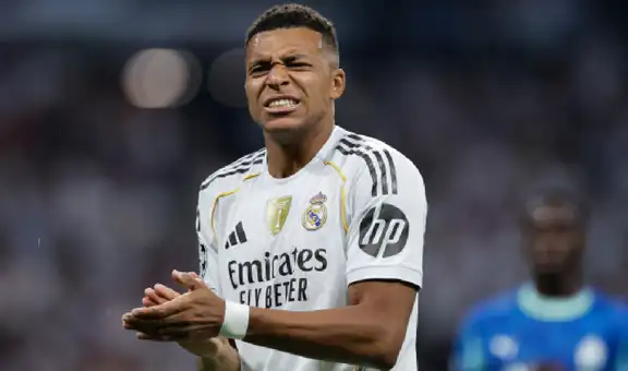 Kylian Mbappé será baja en el Real Madrid por una lesión en la rodilla izquierda
