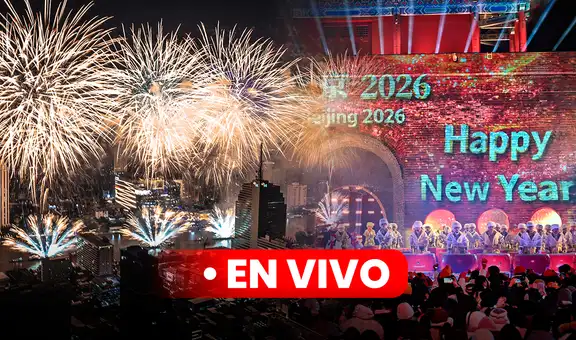 ¿Cuánto falta para Año Nuevo 2026 EN VIVO? Sigue la cuenta regresiva en el mundo: ¡Europa celebra con un show de luces!