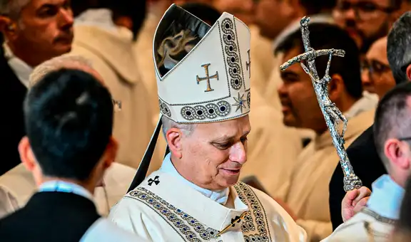 León XIV advirtió, durante la primera misa del año, que el mundo se salvará con el perdón, no "afilando espadas"