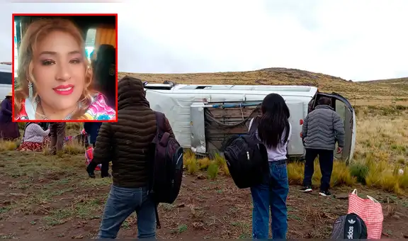 Cantante Dulce Elizabeth y otras ocho personas resultaron heridas tras aparatoso accidente en la vía a Puno-Mañazo