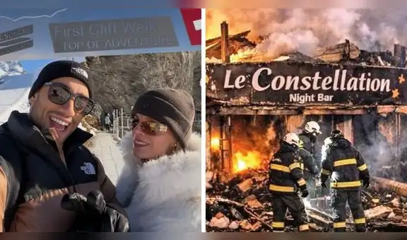 Said Palao agradece la preocupación de sus seguidores por él y Ale Baigorria tras tragedia en Suiza que cobró al menos cuarenta vidas