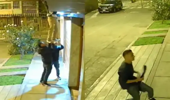 A tres cuadras de la municipalidad de Los Olivos, ladrones trepan muros y roban PlayStation 5 de vivienda familiar