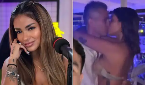 Shirley Arica se luce besándose con exjugador de futsal tras ser ampayada por Magaly Medina