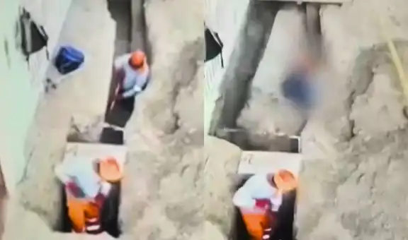 Obrero quedó atrapado tras caerle bloque de concreto: derrumbe ocurrió mientras trabajaba en socavón en Piura