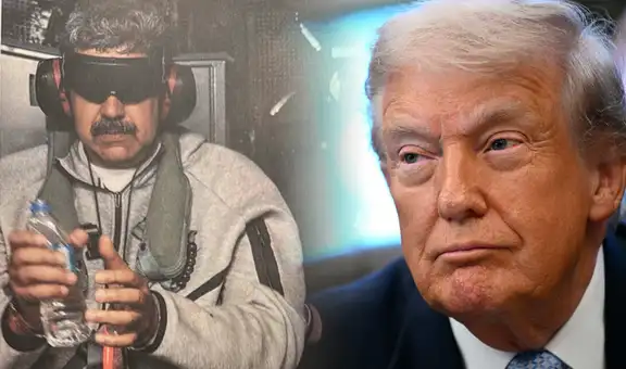 Trump publica la primera imagen de Maduro tras ser capturado luego del ataque de EE. UU. a Venezuela