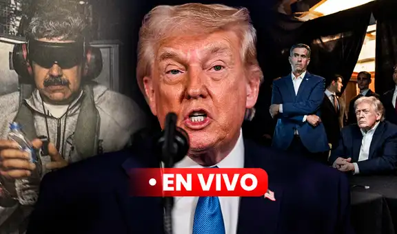 Venezuela EN VIVO: Trump anuncia captura de Nicolás Maduro tras ataque y EE.UU. toma control temporal del país