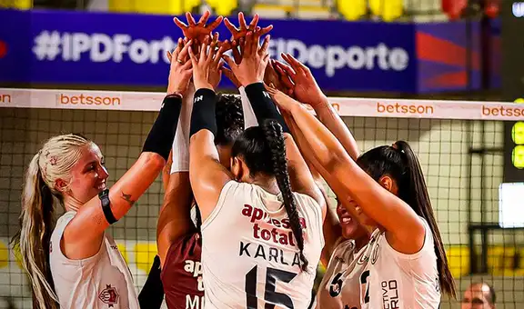 Universitario venció 3-0 a Deportivo Wanka por la fecha 11 de la Liga Peruana de Vóley