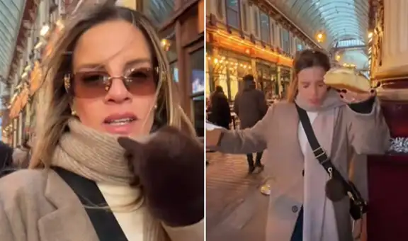 Alejandra Baigorria se luce en mercado de Londres tras quejarse de los altos precios en Suiza: "¿Probamos o no probamos?"