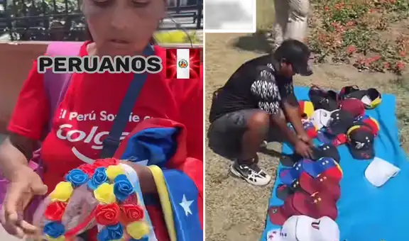 Comerciantes peruanos aprovecharon celebración de venezolanos por captura de Maduro y son elogiados en redes: "Emprendedores por naturaleza"