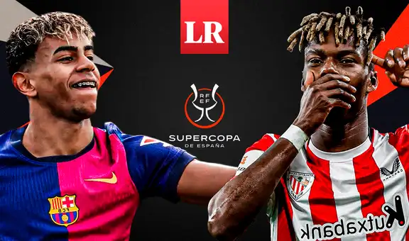 Barcelona vs Athletic Club EN VIVO por la Supercopa de España: hora y canal de TV para ver la semifinal
