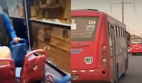 Atacan con piedras a bus 'El Rápido' en Los Olivos y una comerciante ambulante a bordo resulta herida