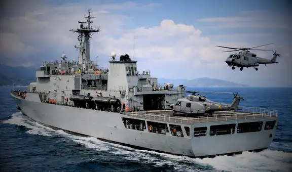 La potencia global que donó un megabuque de guerra a este país de América Latina para combatir el crimen organizado