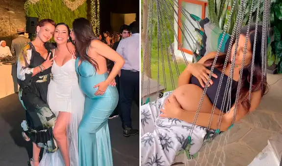 Exactriz de ‘Al fondo hay sitio’ muestra su avanzado embarazo y sus seguidores se emocionan: “¡Qué hermosa estás!”