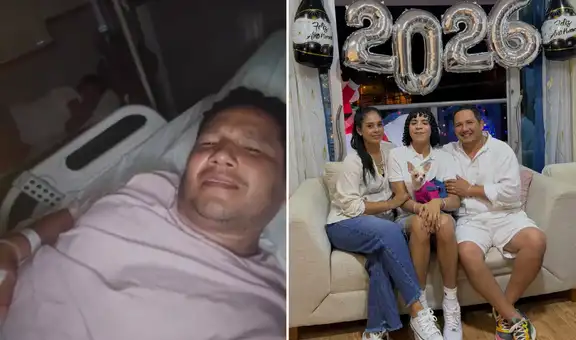 'Padre' del tiktoker Valentino sufre grave accidente en piscina y termina con las costillas fracturadas