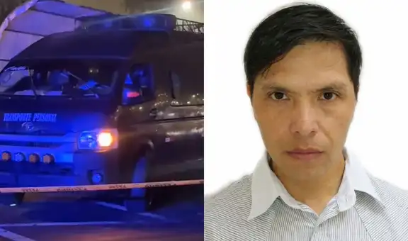 Un muerto y dos heridos graves tras atentado a combi colectivera a metros del paradero Soyuz, límite de Surco y SJM