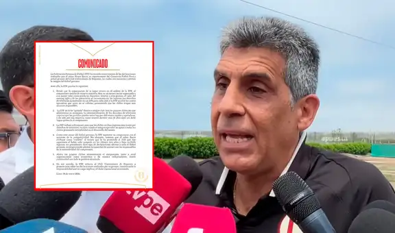 FPF le da ultimátum a Álvaro Barco por asegurar que "el campeonato es un cadáver": "Afecta a todo el fútbol peruano"