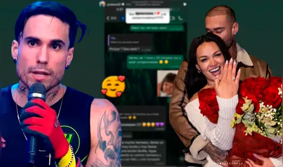 Jota Benz comparte la conmovedora reacción de su hermano Gino Assereto por su boda con Angie Arizaga: “Dedícate a ser feliz”