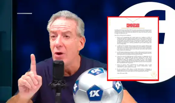 Eddie Fleischman califica de “hipócrita” a la FPF tras comunicado y respalda a Álvaro Barco: “Dijo solo verdades”