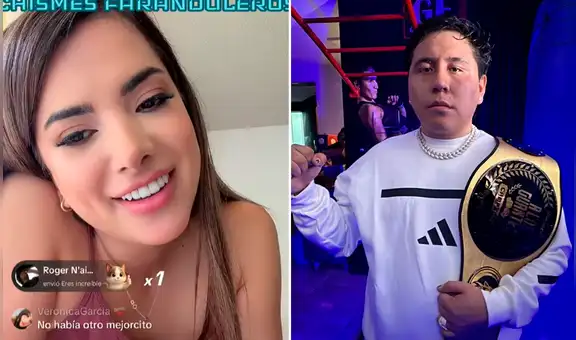 Suheyn Cipriani presume su beso con el streamer Macarius y se dedican tiernas palabras: “Mi bebé”