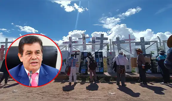 Deudos de asesinados en protestas de Puno marcharon contra Tomas Gálvez por desactivación de Eficavip