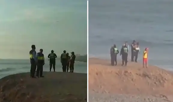 Bañistas encuentran cuerpo de hombre sin vida flotando en el mar de la playa Los Delfines en Miraflores