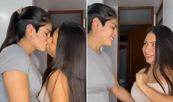 Lis Padilla comparte efusivo beso con su novia Tania Pinedo y sorprende a sus seguidores: "Te amo, bebé"