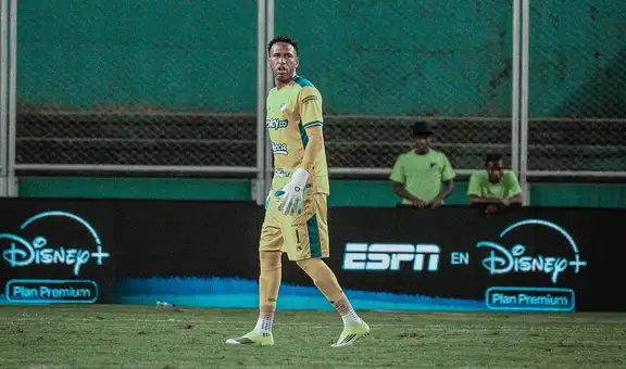 Pedro Gallese debutó con Deportivo Cali: su equipo empató 0-0 ante Once Caldas en un amistoso