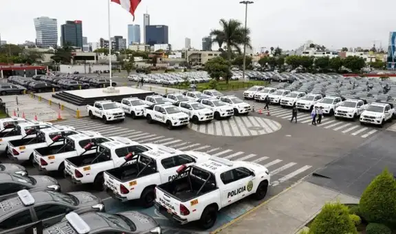 Cien oficiales PNP en retiro se resisten a devolver vehículos