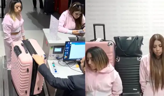 Dos influencers de TikTok son capturadas en aeropuerto Jorge Chávez cuando intentaban transportar cocaína y tusi a Indonesia