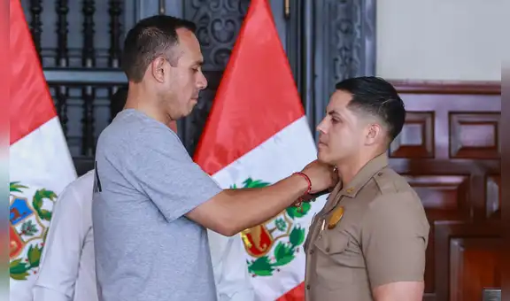 Suboficial Eriksson Roy Pozo es ascendido tras abatir a sicario que asesinó a transportista en Comas