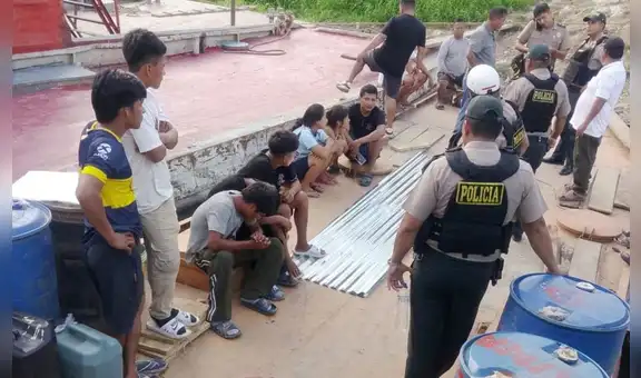 Siete menores de edad fueron rescatados en Loreto de presunta red de trata de personas vinculada a la minería ilegal