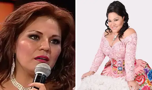 Joven cantante llena de elogios a Dina Páucar, pero la confunde con Sonia Morales durante concierto
