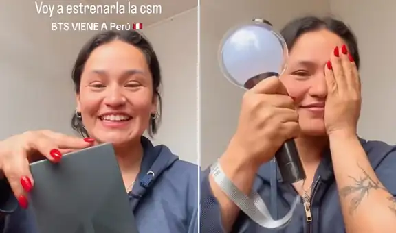 Fan peruana estalla de la emoción tras conocer que usará por primera vez costoso artículo de BTS: "La tengo años"