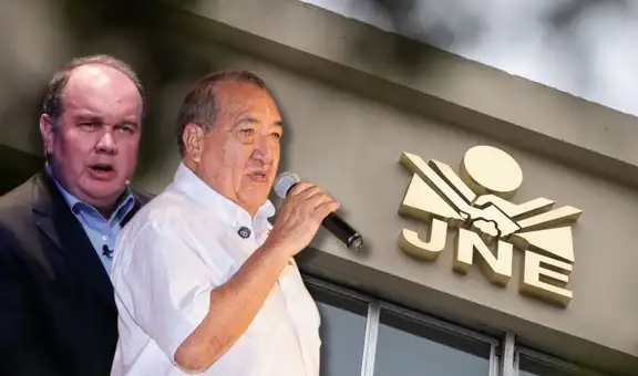 Mario Vizcarra y Rafael López Aliaga: JNE definirá candidaturas presidenciales para las Elecciones 2026