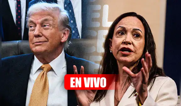 Trump y Machado HOY, EN VIVO: reunión clave para el futuro de Venezuela tras la captura de Nicolas Maduro