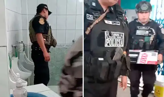 Extorsionadores dejan potente carga explosiva dentro de los servicios higiénicos del mercado Los Portales en Trujillo