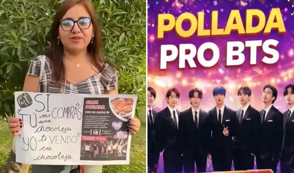 Fan peruana de BTS es viral tras organizar pollada para ir al concierto en Lima: "He decidido trabajar duro"