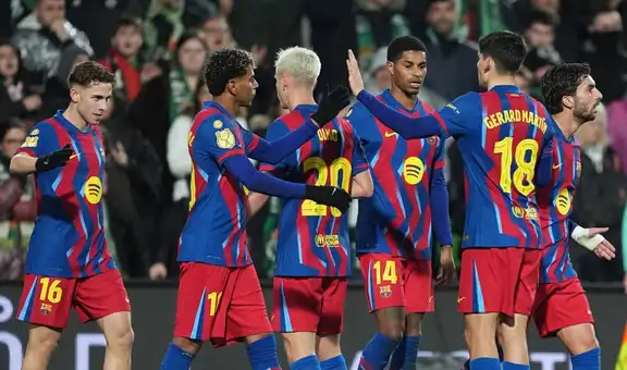 FC Barcelona derrotó 2-0 al Racing de Santander y se instaló en los cuartos de final de la Copa del Rey