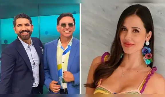 Ricardo Rondón y Fernando Díaz celebran el regreso de Maju Mantilla a la televisión por Panamericana TV: “Se lo merece, es trabajadora”