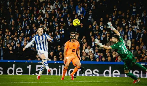 Barcelona cayó derrotado 2-1 frente al Real Sociedad por la fecha 20 de LaLiga de España 2026