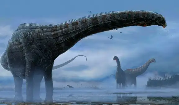 Científicos explican por qué una especie sudamericana de dinosaurio de cuello largo podía mantenerse erguida