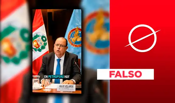 Video de Julio Velarde criticando a PetroPerú no es real: fue creado con inteligencia artificial