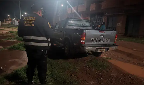 Camioneta robada en Madre de Dios fue encontrada en Juliaca