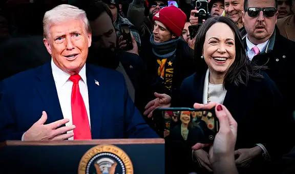 Trump afirma que María Corina Machado podría participar de la transición en Venezuela: “Quizás podamos involucrarla de alguna manera"