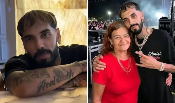 Anuel AA preocupa a sus fans por extrema delgadez tras foto compartida en redes sociales