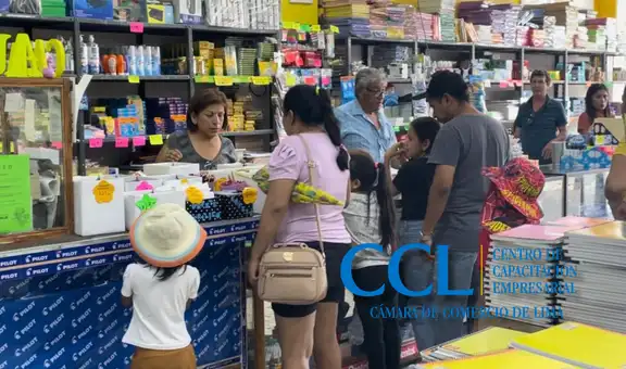Peruanos podrían gastar hasta S/1.200 por hijo en la lista de útiles escolares si incluyen estos productos, según la CCL