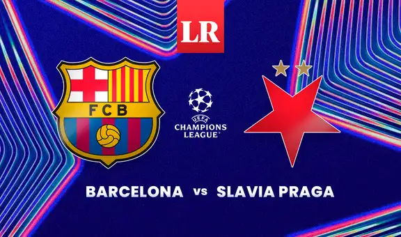 Partido Barcelona vs Slavia Praga EN VIVO HOY: horario y dónde ver el partido por la fecha 7 de la Champions League